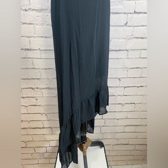 Wild Fable Boho Black Hi Lo Maxi Dress Beach Dress size XS/S NWT - Picture 7 of 15